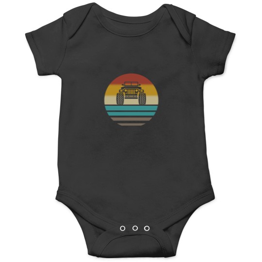 Discover Vintage Jeep Lover Onesie