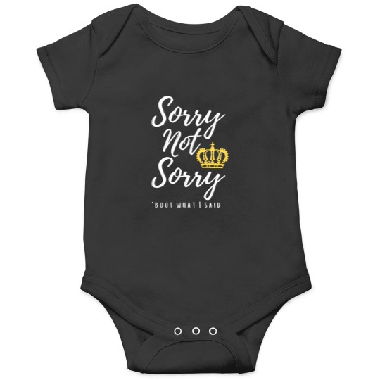 Discover Copy Of    Sorry Not Sorry Six The Musical 1 Onesies