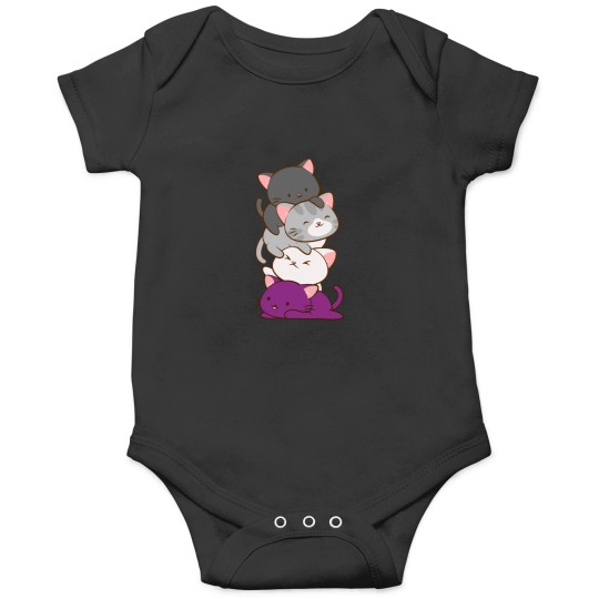 Discover ACEss Pride Kawaii Cats LGBTQ Asexual Onesies