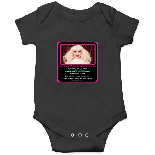 Discover Katya Trading Card Onesies
