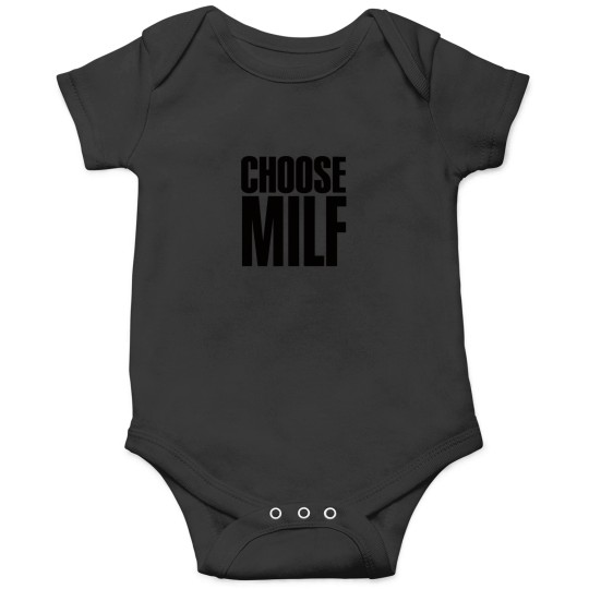 Discover CHOOSE MILF CHOOSE LIFE 80s sexy mom Premium Scoop Onesies