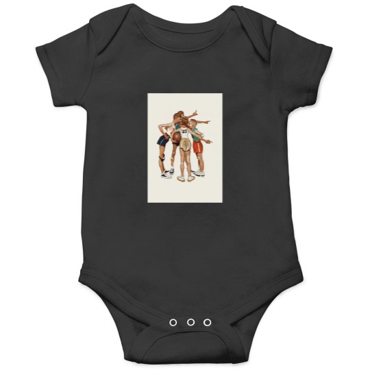 Discover Basketball Portfolio Onesies