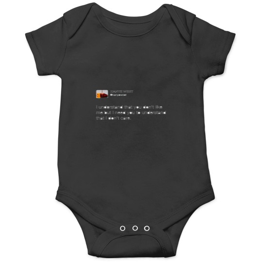 Discover Kanye tweet I dont care Onesies