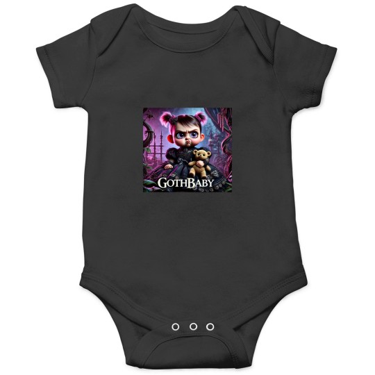 Discover GothBaby Angry Alex The Fierce Guardian Onesies