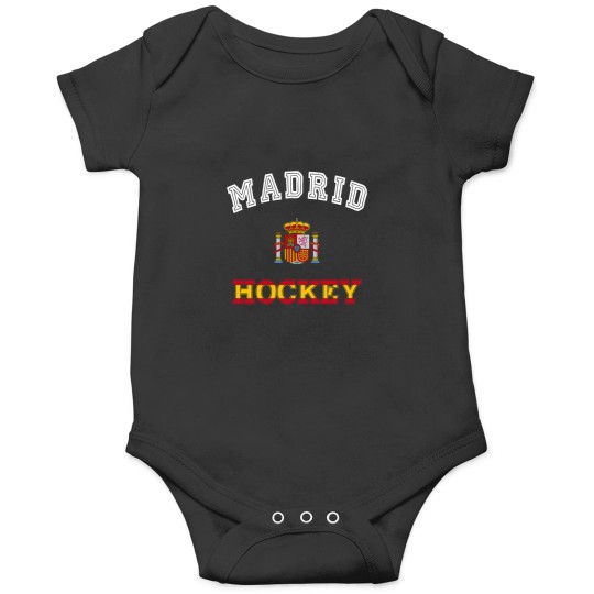 Discover Spain We Love Madrid Field Hockey Essential Onesies