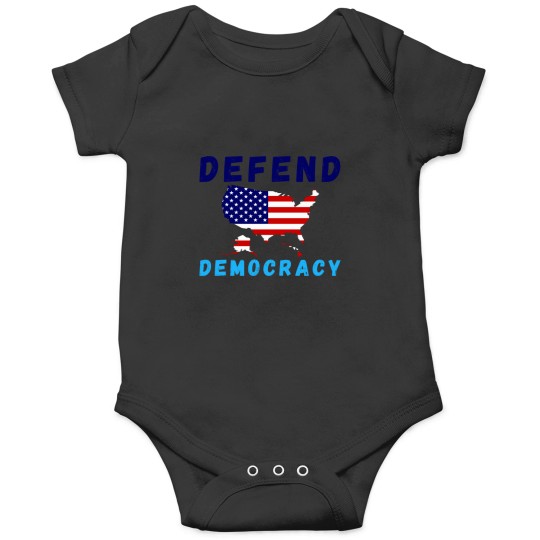 Discover Defend Democracy Protect Votingss Rights Save Vote Electionss Election Onesies