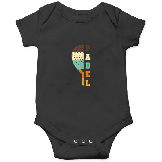Discover Padel Paddle Tennis Racquet Ball  Colors Onesies