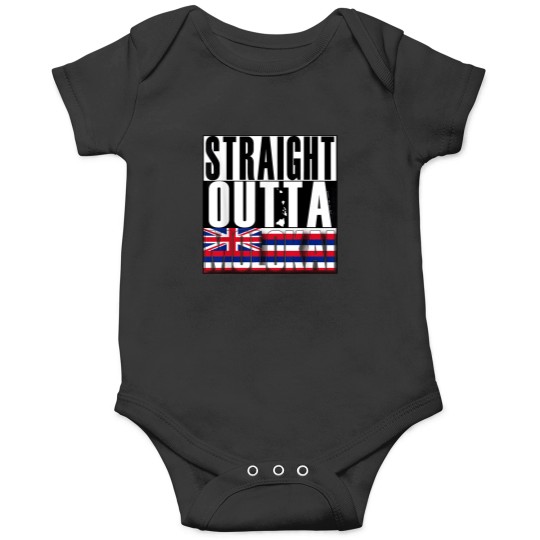 Discover Straight Outta Molokai State Flag by Hawaii Nei Onesies