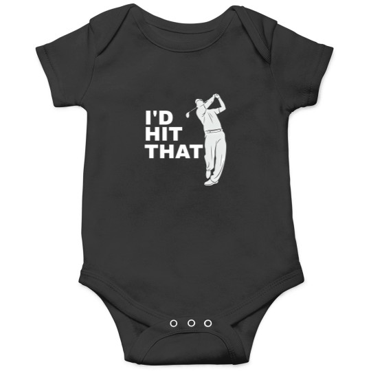 Discover ID Hit That Golfer Golfing   Funny Golf 1 Onesies
