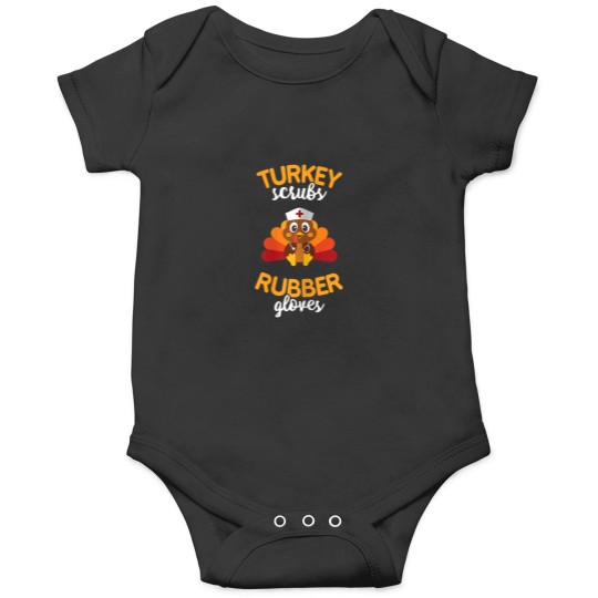 Discover Turkey Scrubs Rubber Gloves T Shirt Nursing Bles Onesies