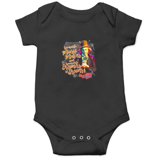 Discover Willy Wonka And The Chocolate Factory The Music Makers T Shirt Onesies