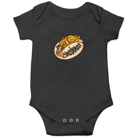 Discover Cincinnati Skyline Chili Dog Onesies