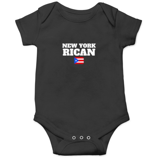 Discover New York Rican Heritage Puerto Rico Flag Onesies