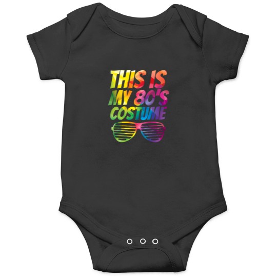 Discover This Is My 80S Costume Bright Neon Low Poly Funny T Shirt Onesies