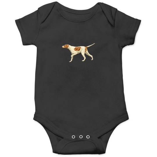 Discover Pointer Dog Pointing English Pointer Bird Dog Lo Onesies
