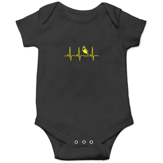 Discover Western Meadowlark Shirt Meadowlark Heartbeat Gi Onesies