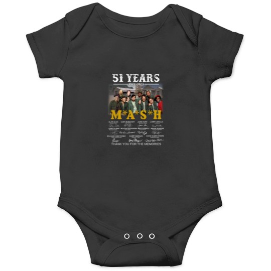 Discover 51 Years Anniversary Mash Tha.nk Y.ou Fo.r Th.e M.em.ories Signatures Movie51 Years Anniversary Mash Tha.nk Y.ou Fo.r Th.e M.em.ories Signatures Movie Onesies