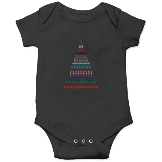 Discover 12 days of christmas wool style print Onesies