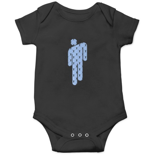 Discover Billie Eilish  Blohsh Blue Active Onesies