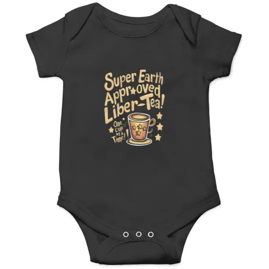 Discover Super earth approved liber-tea! Helldivers Onesies