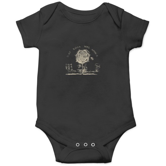 Discover Rosicrucian Emblem Dat Rosa Mel Apibus Hermetic Onesies