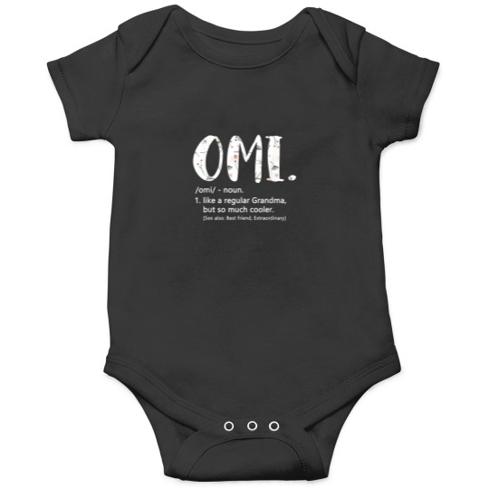 Discover Omi Shirts for Women Mothers Day idea Cute Grand Onesies