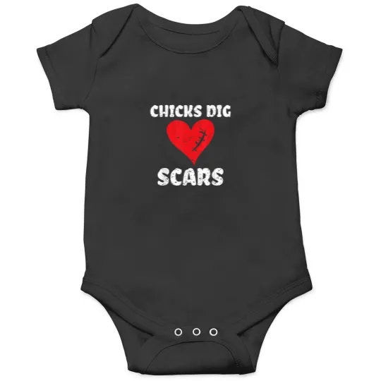 Discover Chicks Dig Scars Congenital Heart Defect Heart W Onesies