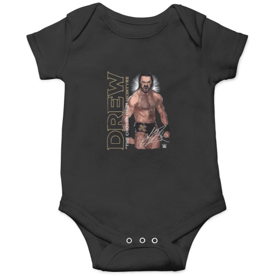 Discover Drew McIntyre Kids  Wrestling Entertainment Boys Clothes Drew McIntyre The Chosen One Pose Long Sleeve Sweasthirt Onesies