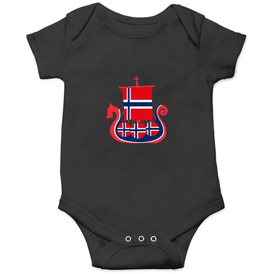 Discover Viking ship Norway Onesies