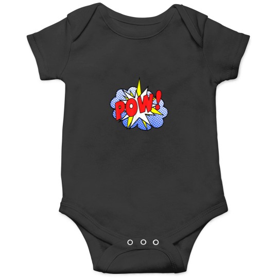 Discover POW Superhero Comic Book Bubble Onesies