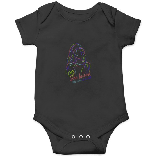 Discover She Believed She Could Onesies