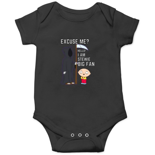 Discover Stewie Quote   Excuse Me Hello I Am Stewie. Big Fan Onesies