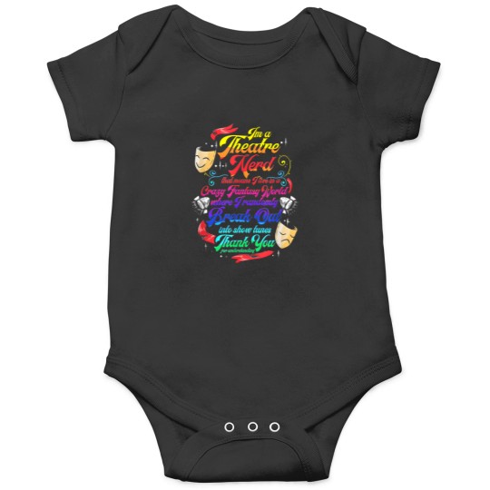 Discover Theatre Nerd Musical Broadway Actor Theater Thespian Gift Onesies