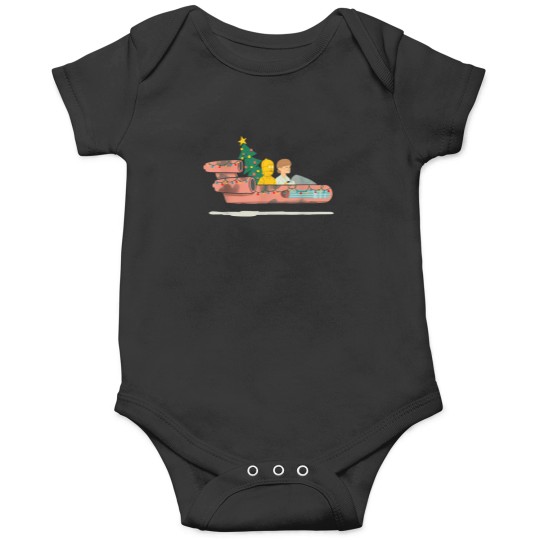 Discover s holiday luke c3po christmas tree run Onesies