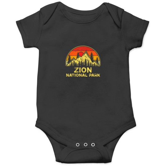 Discover Zion National Park Utah UT Mountains Hiking Sou Onesies