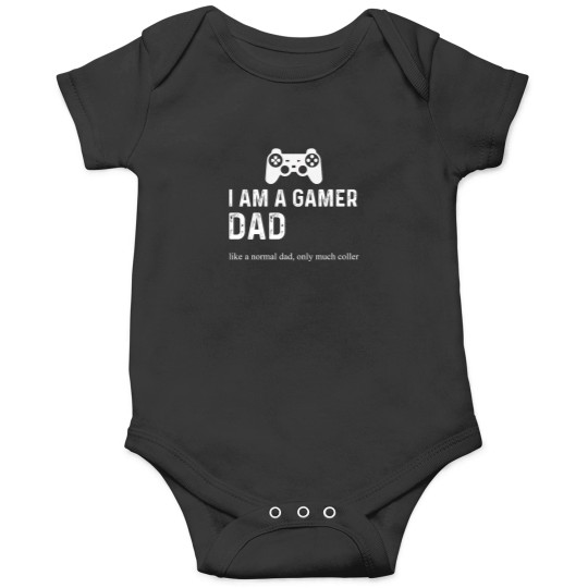 Discover Gamer Dad   Funny Video Gaming Fathers Day Onesies