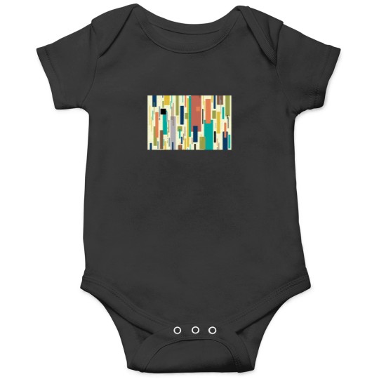 Discover Color Blocks Mid Century Modern Minimalist Design 604 Onesies