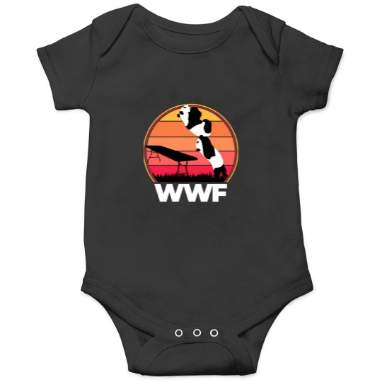 Discover Wwf Wrestling Pandas Onesies