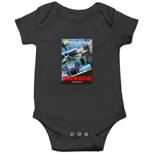 Discover 52 Grand Prix Automobile Monaco Gp 1994 - Michael Schumacher Benetton Onesies