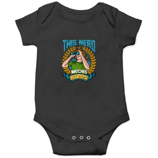 Discover This Nerd Watches Birds Ornithology Gift Onesies
