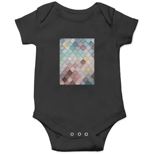 Discover SEA OF PAINTED TILES Graphic Onesies