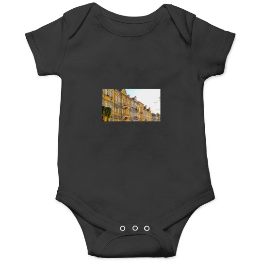 Discover Czech Republic, Teplice, View of Picturesque Old Town in the Czech Republic Onesies