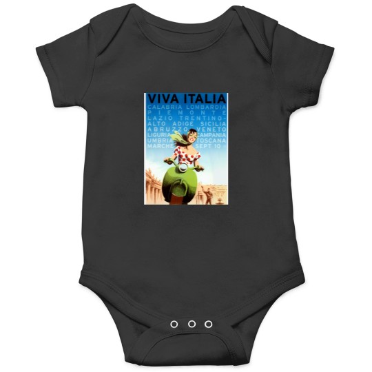 Discover Vintage Italy Travel Onesies