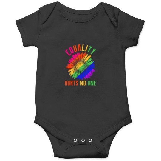 Discover Pride Human Rights Lgbt Equality Hurts No One Onesies