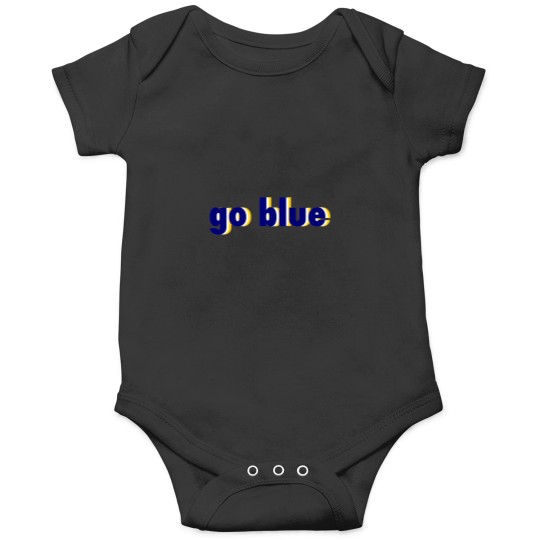 Discover Go Blue (2) Onesies