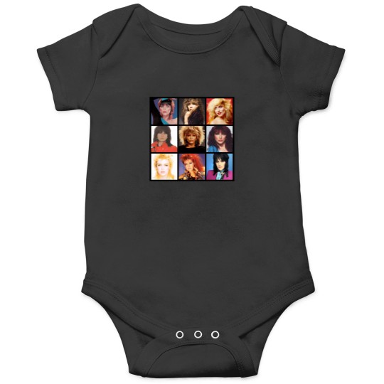 Discover 1980S Queens Of Rock 1 Onesies
