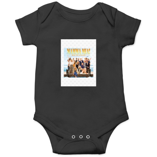 Discover Mamma mia Baseball ¾ Sleeve T-Shirt Onesies