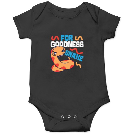Discover Snake Serpent Pun For Goodness Onesies