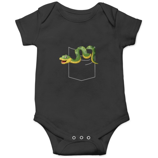 Discover Snake Serpent Pocket Onesies
