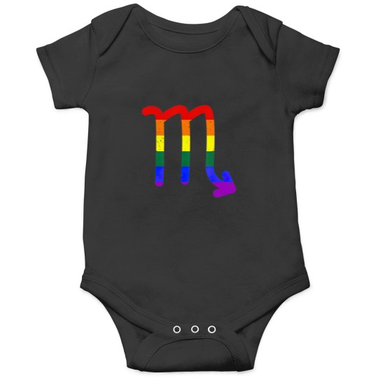 Discover Scorpio LGBT Pride Onesie